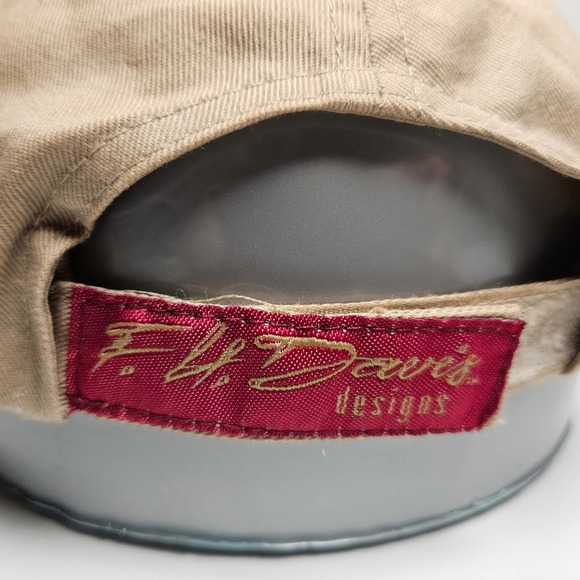 F.H. Davis Designs Sport Fishing "Marlin" Hook/Loopback Cap - Picture 4 of 6